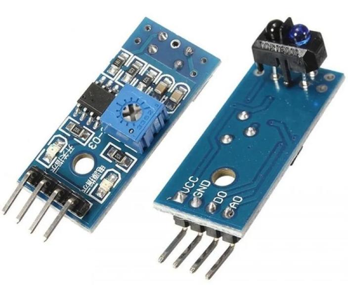 Imagem de Kit 10x módulo sensor óptico - segue faixa - tcrt5000