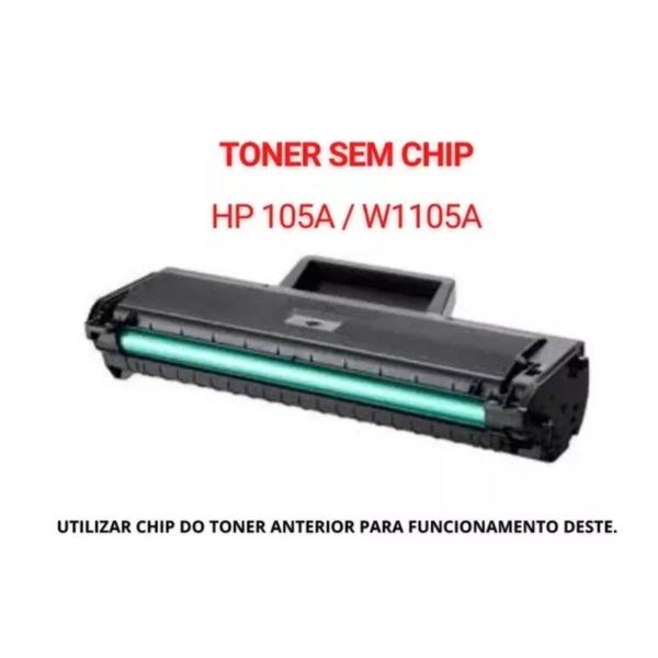 Imagem de Kit 10x Toner Comp. 105A W1105A 107A 107W 135A 135W Sem Chip