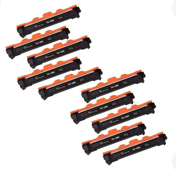 Kit 10x Toner Tn1060 P/hl-1202 Hl1202 Hl1210w 1210w - rjtoner premium Imagem de Kit 10x Toner Tn1060 P/hl-1202 Hl1202 Hl1210w 1210w