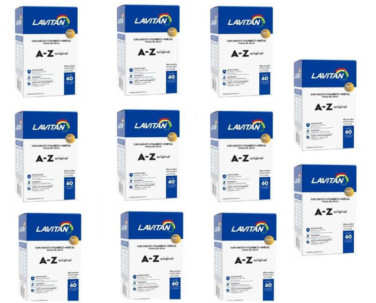 Imagem de Kit 11 Lavitan A-Z Original Com 60 Comprimidos - Cimed