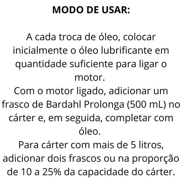 Imagem de Kit 12 Aditivos Bardahl Prolonga Motor Cansado 500ml ATACADO Carros Veículos Baixando Óleo Motor Fumando