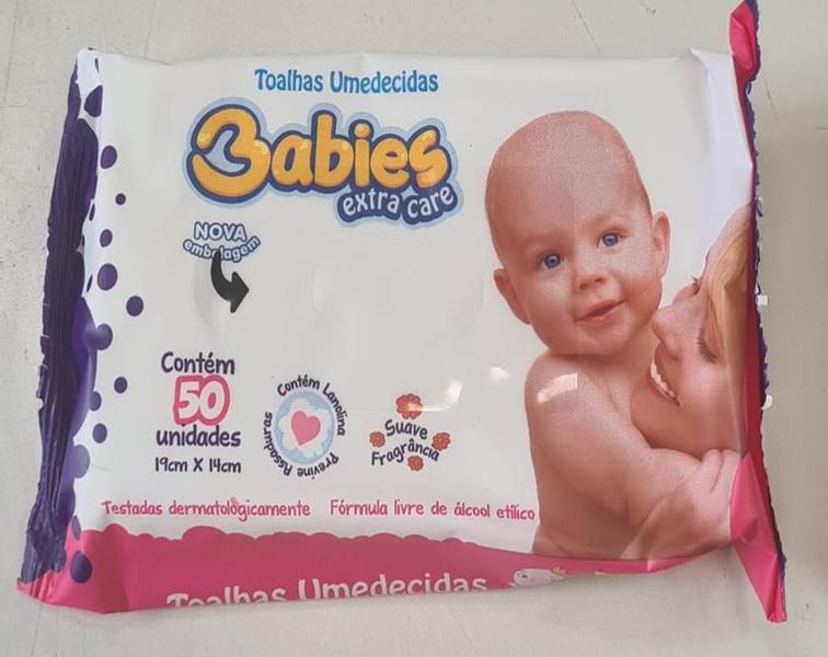 Imagem de Kit 12 Babies Extra Care - Toalhas Umedecidas  com 50 Folhas