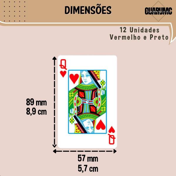 Imagem de Kit 12 Baralho Plástico Texas Hold'em NG - Poker Size Cx 12 COPAG