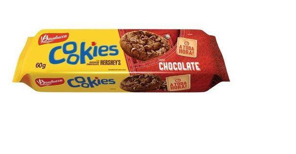 Imagem de kit 12 Biscoito Cookie gotas de Chocolate 60g Bauducco