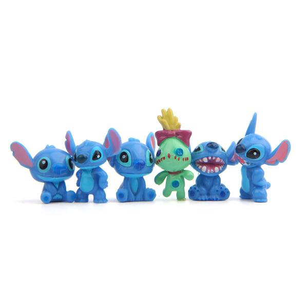 Imagem de Kit 12 Bonecos Action Figure Coleção Filme Lilo Stitch 3m