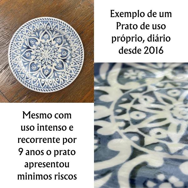 Imagem de Kit 12 Bowl Melamina 19cm Tipo Plastico Grosso Leve Facil de Lavar Não Quebra Não Risca Ideal Piscina Tigela