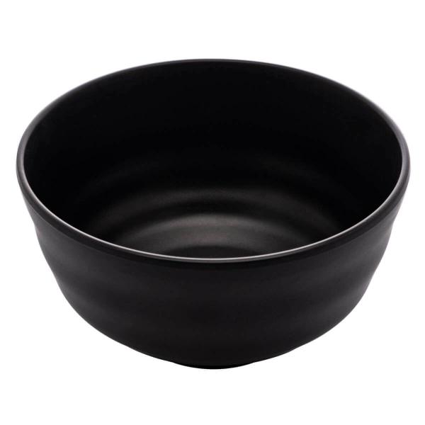 Imagem de Kit 12 Bowls de Melamina 11,5x6cm Tóquio Servir Shimeji e Ceviche Cumbucas Preto