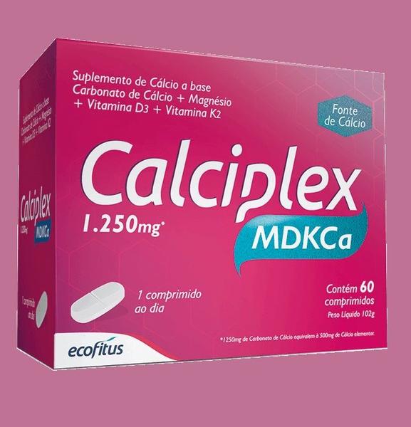 Imagem de Kit 12 Calciplex MDKCa Multivitaminico 60 Comp - Ecofitus