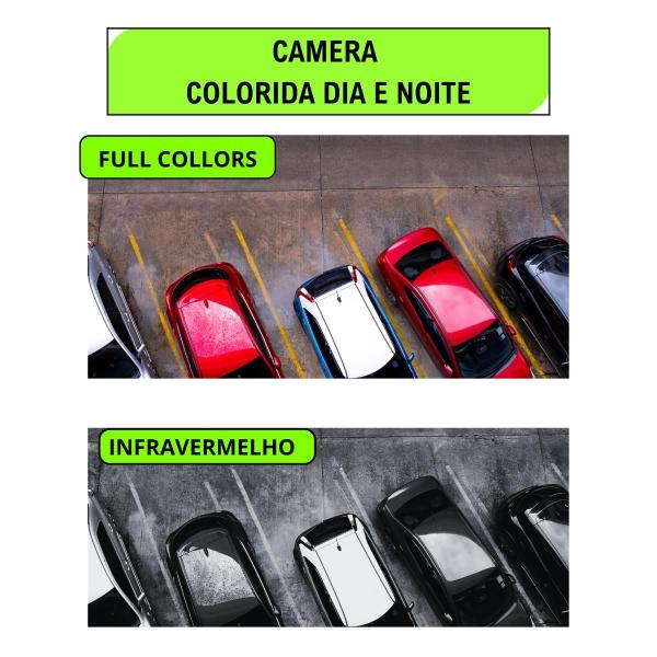 Imagem de Kit 12 Cameras Full Colors 2.0 Mp 2.8Mm Colorida Dia E Noite