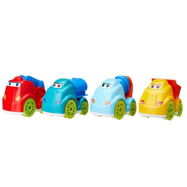 Imagem de Kit 12 Carrinhos Bebês Coloridos Infantil C/ Baby Caminhão