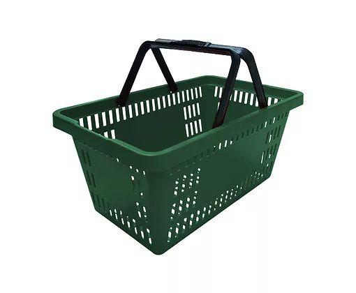 KIT 12 Cestas de Mercado Cestinhas de Compras Reforçada Supermercado 16Lts - JRMarketing Imagem de KIT 12 Cestas de Mercado Cestinhas de Compras Reforçada Supermercado 16Lts