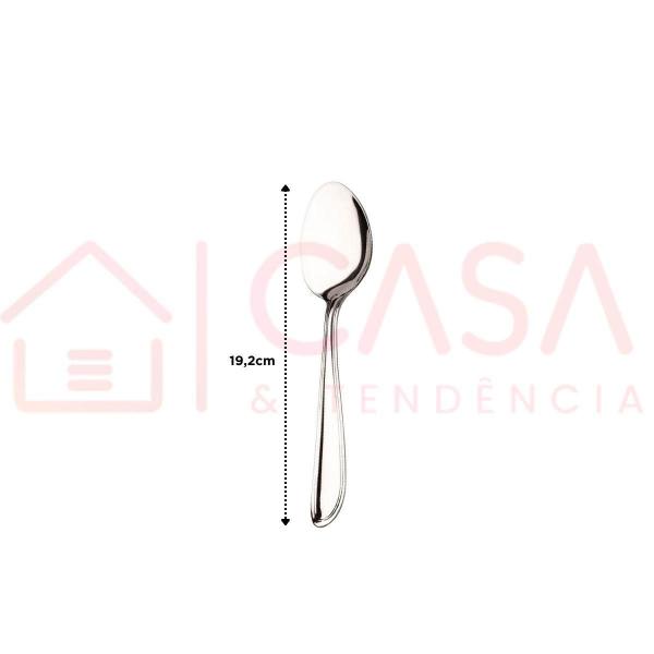 Imagem de Kit 12 Colheres De Mesa Hercules Monterrey Aço Inox 1340-001