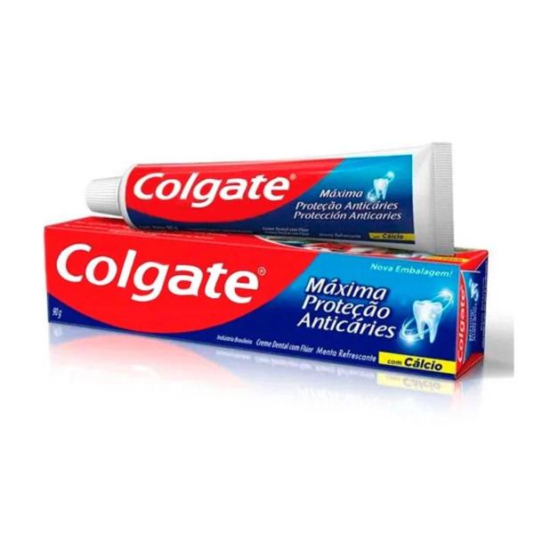 Imagem de Kit 12 Creme Dental Colgate Máxima Proteção Anticaries 90g