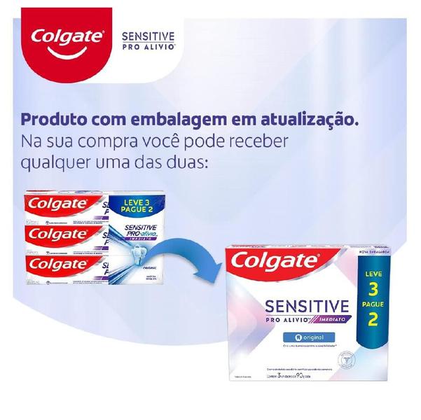 Imagem de Kit 12 Creme Dental Colgate Sensitiva Pro Alivio 90g Cada