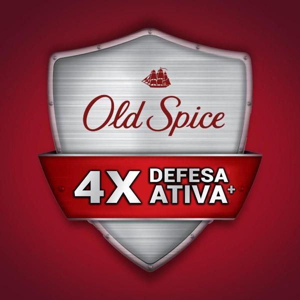 Imagem de Kit 12 Desodorante em barra Old Spice Proteção Épica Lenha 50g