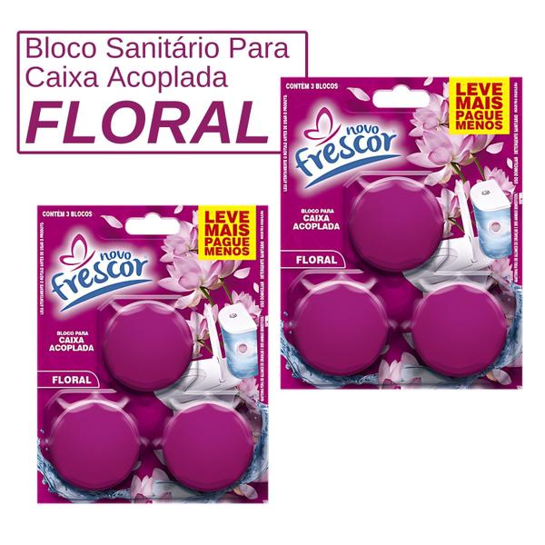 Imagem de Kit 12 Desodorizador Pedra Sanitária Cheirinho Banheiro Pastilha Para Vaso Caixa Acoplada Bloco Odorizante Perfumado Tablete 135g 