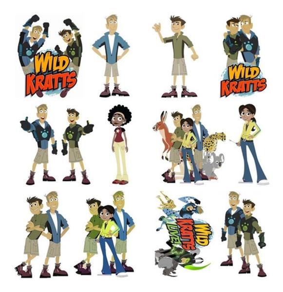 Imagem de Kit 12 - Display De Mesa  Aventuras Com Os Wild Kratts