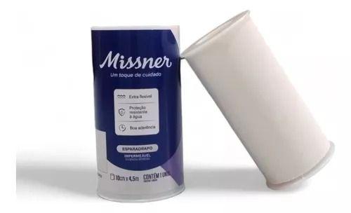 Imagem de Kit 12 Esparadrapo Impermeável Branco Missner