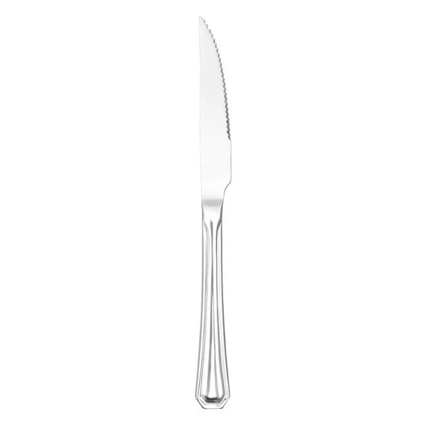 Imagem de Kit 12 Faca De Churrasco 22 Cm Aço Inox Pesado - Mimo Style