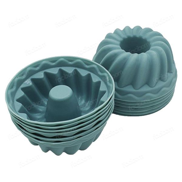 Imagem de Kit 12 Formas para Mini Pudim Bolos Torta Cupcake e Muffins - Facibom