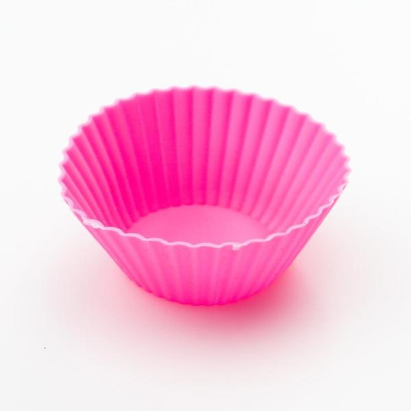 Kit 12 Forminhas Cupcake Em Silicone Petit Gateau Empada - Udlandia Imagem de Kit 12 Forminhas Cupcake Em Silicone Petit Gateau Empada