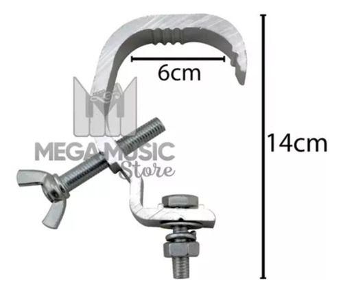 Imagem de Kit 12 Garras Q25 Ou Q30 Treliça Gancho Para Iluminação