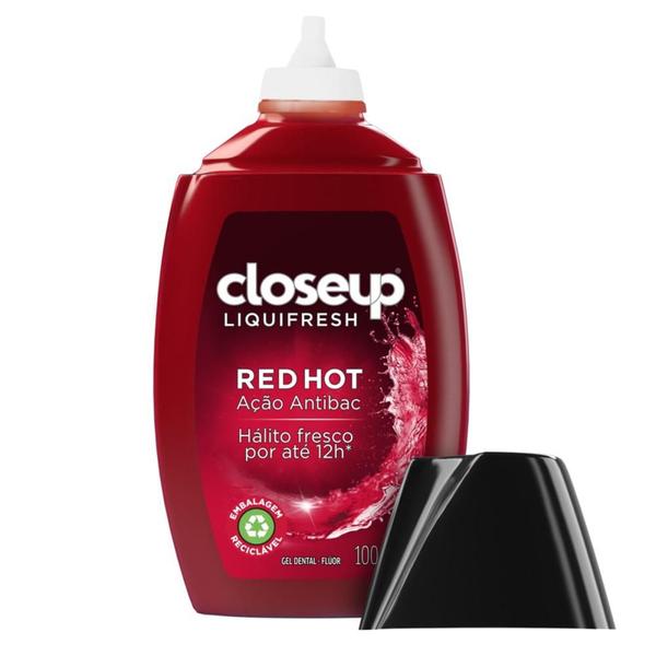 Imagem de Kit 12 Géis Dental Close Up Liquifresh Red Hot  100g