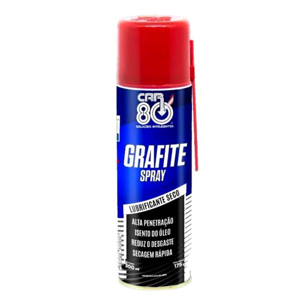 Imagem de Kit 12 Grafite Spray Lubrificante CAR 80 300 ML