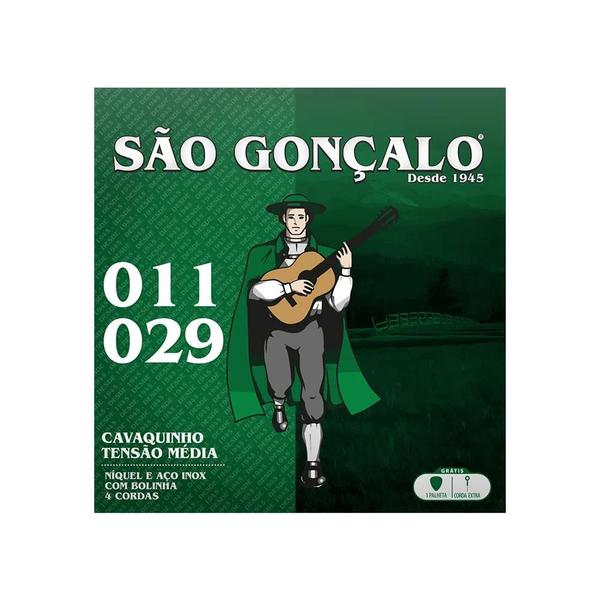 Kit 12 Jogos Corda P/ Cavaco Sao Goncalo C/bolinh T.media Imagem de Kit 12 Jogos Corda P/ Cavaco Sao Goncalo C/bolinh T.media