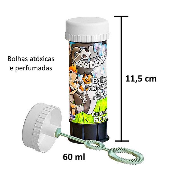 Imagem de Kit 12 Lembranças para Festa de Futebol Bolas de Sabão Festa