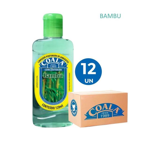 Imagem de Kit 12 Limpador Concentrado Perfumado de Ambientes Bambu Coala 120ml