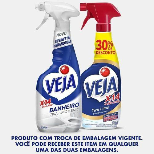 Imagem de Kit 12 Limpador Veja X-14 Cloro Ativo Tira Limo 2 em 1 500ml