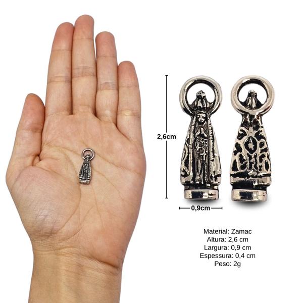 Imagem de Kit 12 Mini Nossa Senhora Aparecida De Bolso Atacado