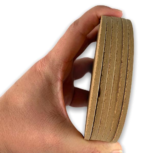 Kit 12 Pçs Porta Copos Em Mdf Jogo Americano Suporte Descanso Bolacha - UNIVERSAL VENDAS Imagem de Kit 12 Pçs Porta Copos Em Mdf Jogo Americano Suporte Descanso Bolacha