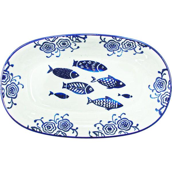 Kit 12 Petisqueiras Travessa Bowl Grande Oceano Peixe 400ml - Genérico Imagem de Kit 12 Petisqueiras Travessa Bowl Grande Oceano Peixe 400ml
