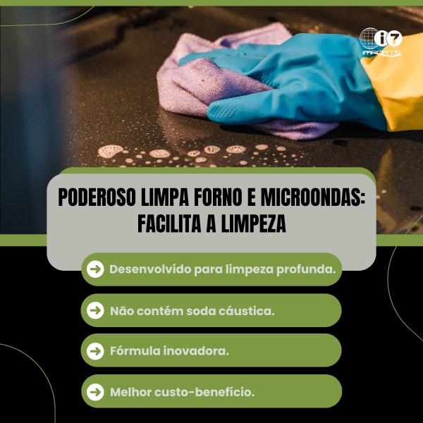 Imagem de Kit 12 Poderoso Limpador Forno Microondas Espetos 300ml