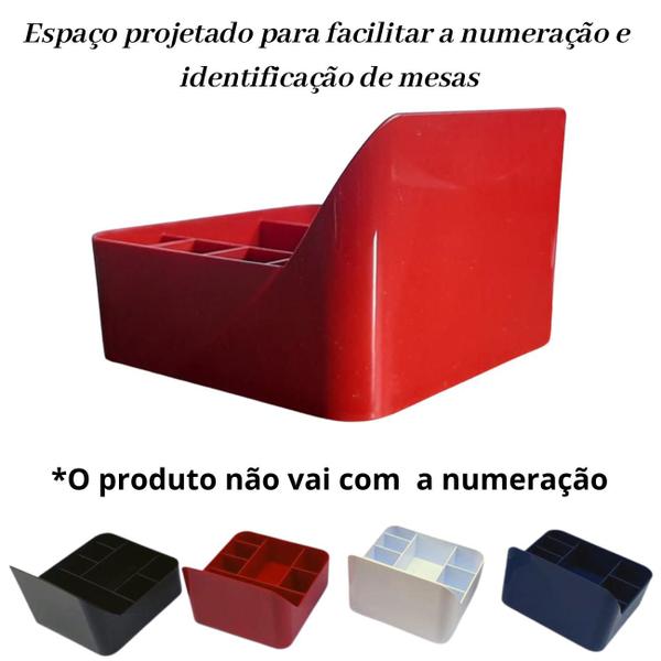 Kit 12 Porta Guardanapo Sachê Galheteiro Mesa Balcão Bancada Organizador Suporte Multiuso AçucarCafé - Unitermi Imagem de Kit 12 Porta Guardanapo Sachê Galheteiro Mesa Balcão Bancada Organizador Suporte Multiuso AçucarCafé