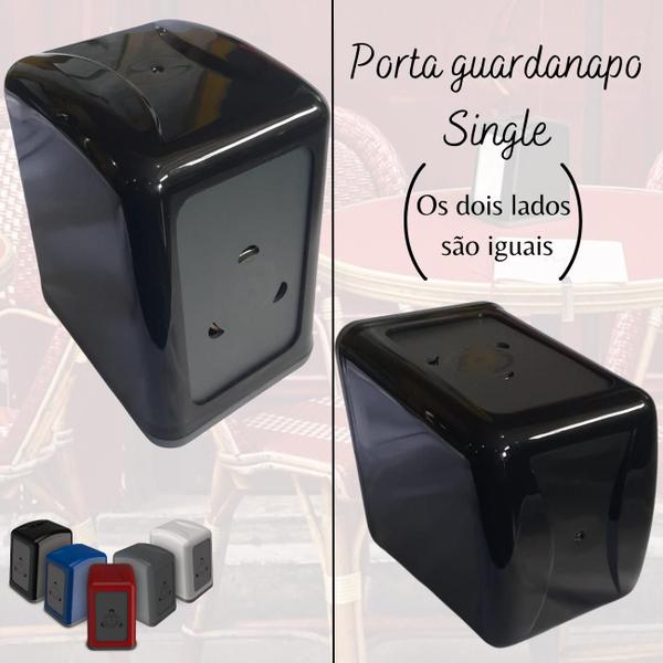 Imagem de Kit 12 Porta Guardanapos de Mesa Papel TV Interfolhados Suporte Prático Resistente Single Unitermi