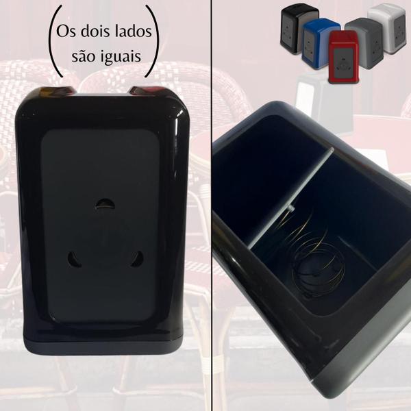 Imagem de Kit 12 Porta Guardanapos Mesa Guardanapos Interfolhados TV Suporte Prático Resistente Single Unitermi