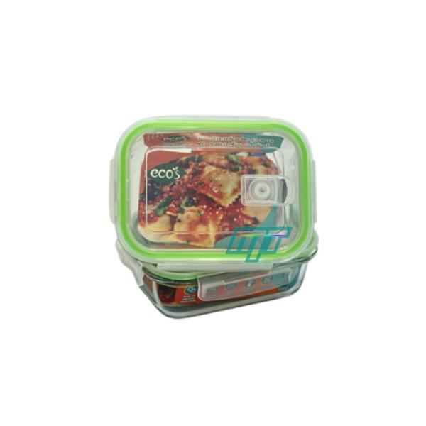 Kit 12 Potes De Vidro Hermético C/ 4 Travas 370ml Mantimento - Ecos Imagem de Kit 12 Potes De Vidro Hermético C/ 4 Travas 370ml Mantimento