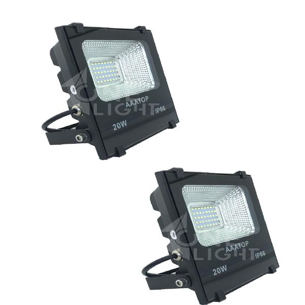 Imagem de kit 12 Refletores de Led 20w Branco Frio Bivolt