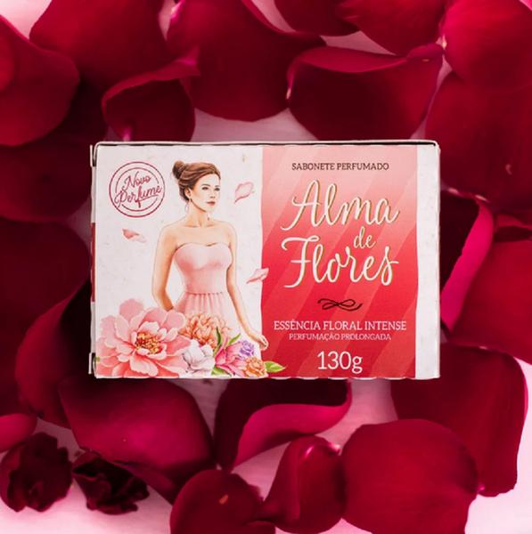 Imagem de Kit 12 Sabonete Alma de Flores Floral Intense 130g