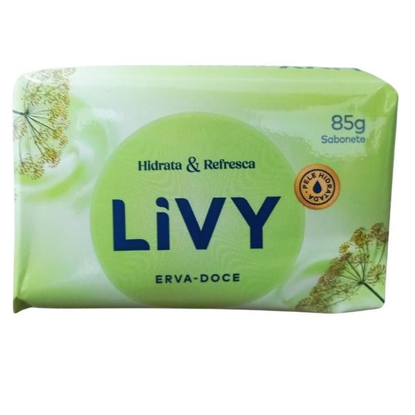 Imagem de Kit 12 Sabonetes Livy Erva Doce 85g