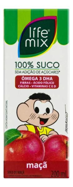 Imagem de Kit 12 Sucos Life Mix Kids Turma Da Mônica Sabores Sortidos