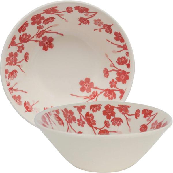 Imagem de Kit 12 Tigela Pequena Conic Bowl 6cm Jardim Oriental 500ml