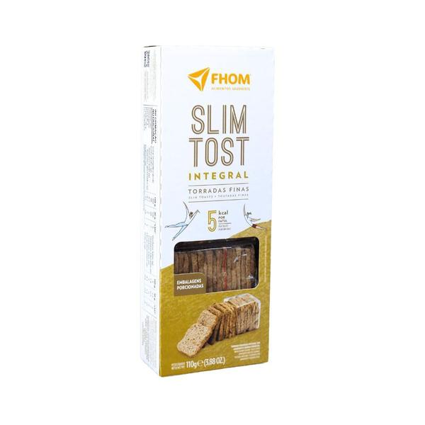 Imagem de Kit 12 unid Torrada Slim Tost Natural + Integral Vegano Caixa FHOM