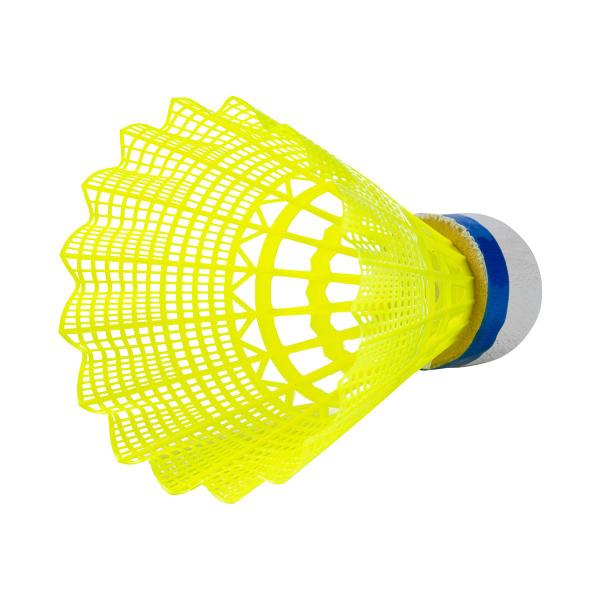 Imagem de Kit 12 Unidades de Petecas Esportiva Badminton Leve Resistente Feita de Nylon Vollo