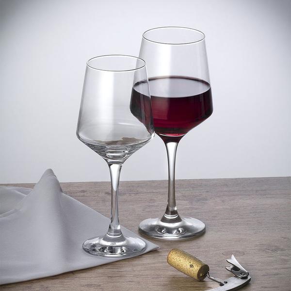 Imagem de Kit 12 Unidades Taças Brunello 390ml Vinho Tinto Premium Vidro Nadir