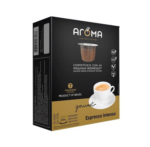 Imagem de Kit 120 Cápsulas Para Nespresso Cápsula Café Aroma