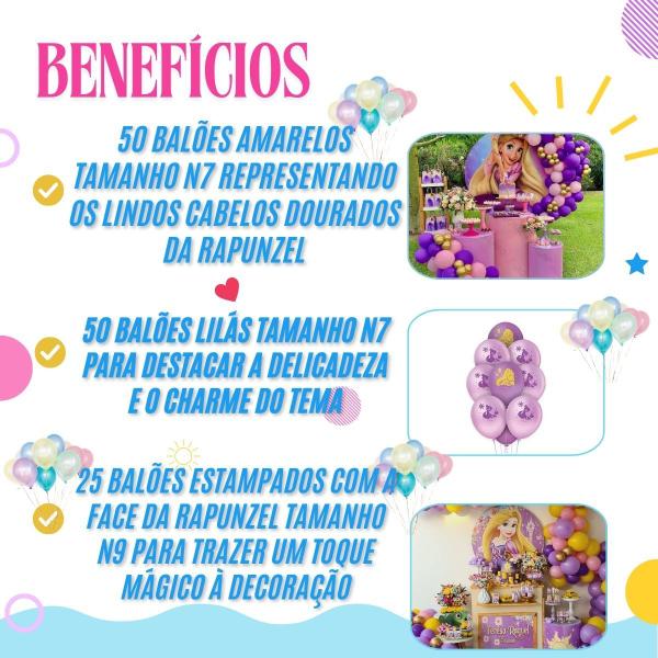 Kit 125 Completo Da Rapunzel Festa Decoraçao Aniversario - crgfestas Imagem de Kit 125 Completo Da Rapunzel Festa Decoraçao Aniversario